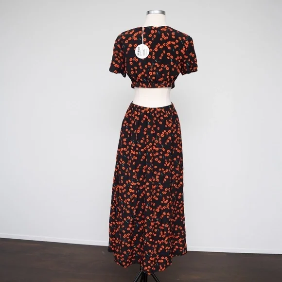 STAUD‎ | Calypso Poppy Cut-Out Dress - Picture 3 of 14